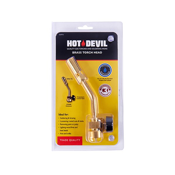 Hot Devil Brass Torch Head