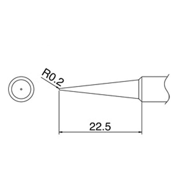 Hakko Solder Tip To Suit FX888D - T18-BL