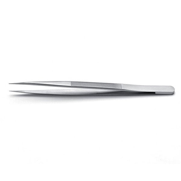 Ideal-Tek General Purpose Tweezer S/Steel Serrated Handles 150mm 119.SA