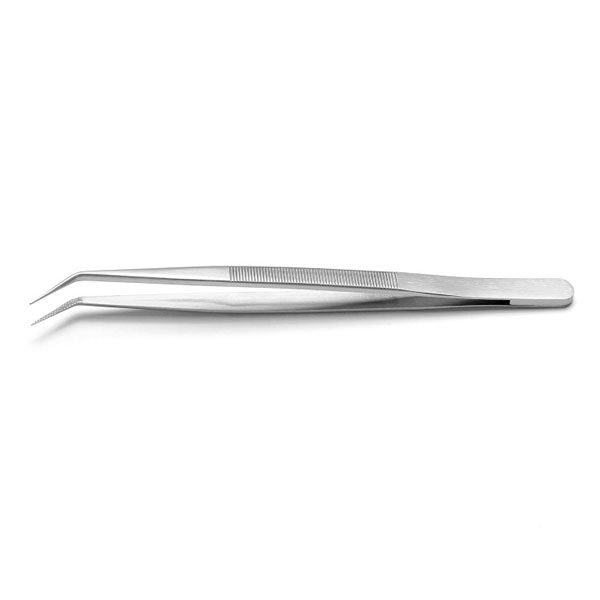 Ideal-Tek General Purpose Tweezer S/Steel Serrated Handles 150mm 122.SA