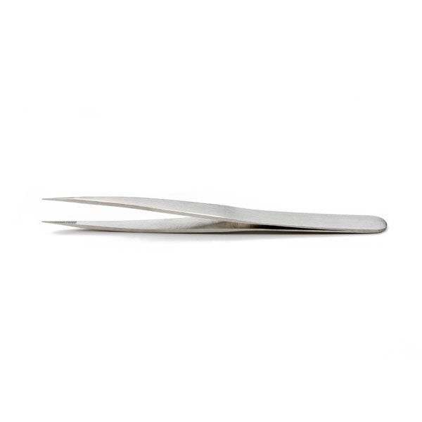 Ideal-Tek General Purpose Tweezer S/Steel Straight, Fine, Sharp 120mm 231.SA