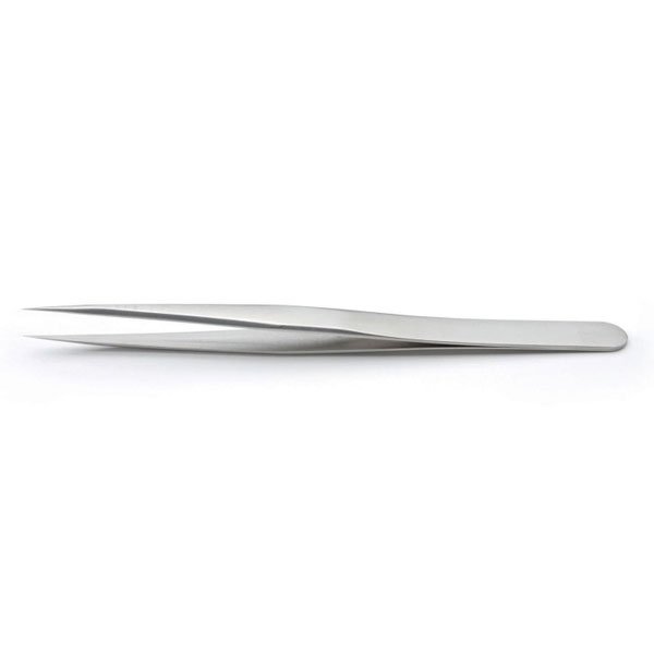 IdealTek Precision Tweezer S/Steel Straight, Strong, Sharp, Fine 135mm