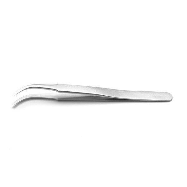 Ideal-Tek Precision Tweezer S/Steel Flat, Round, Curved 120mm 2AB.SA