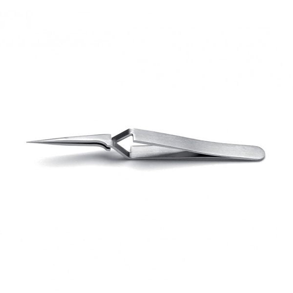 Ideal-Tek Reverse Action Precision Tweezer Straight, Extra Fine 110mm 5AX.SA