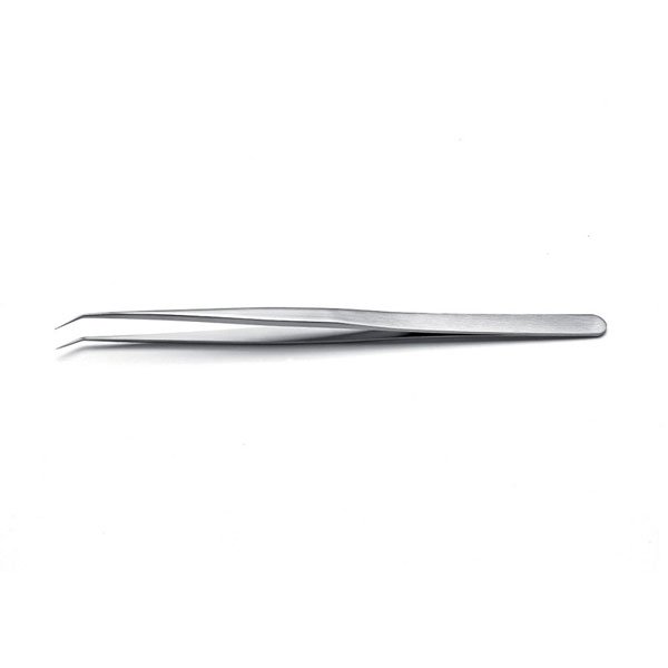Ideal-Tek Super Slim Precision Tweezer Very Fine, Bent 140mm 65A.SA