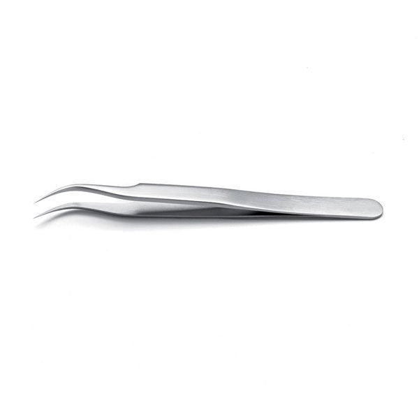 Ideal-Tek Precision Tweezers S/Steel Very Fine, Curved 120mm 7.SA