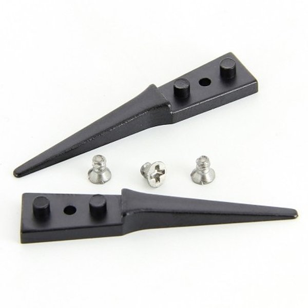 Ideal-Tek 242 Carbon Fiber Replacement Tweezer Tips ESD 40mm A242CF