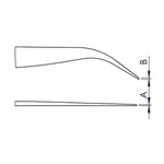 Ideal-Tek 7 Carbon Fiber Replacement Tweezer Tips for 7CFR.SA ESD Safe 