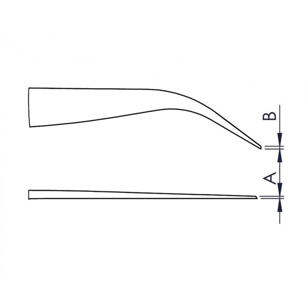 Ideal-Tek 7 Carbon Fiber Replacement Tweezer Tips for 7CFR.SA ESD Safe 