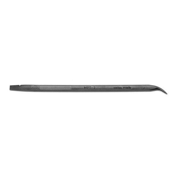 Ideal-Tek ESD Carbon PEEK Plastic Probe Squared Body, Curved Fine Tip 150mm MPT2CP