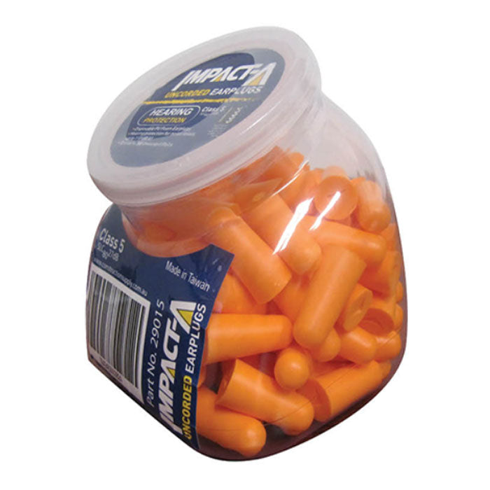 Impact-A Earplugs Disposable Uncorded Cl5 27Db - 50 Pairs EPOU50