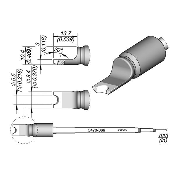 JBC Cartridge RF Ã˜5.5