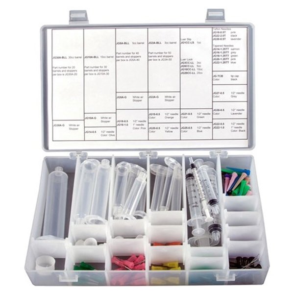 Jensen Global JG120NS Dispensing Tip & Syringe Kit 