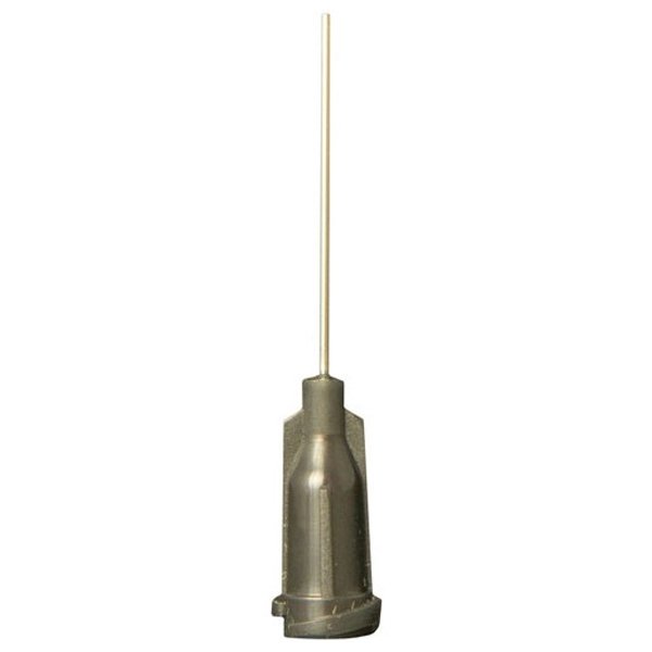 Jensen Dispensing Needle Luer Lock 22AWG x 25.4mm Black 25pk