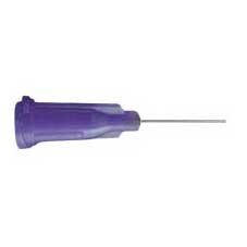 Jensen Dispensing Needle Luer Lock 30AWG x 12.7mm Lavender 25pk
