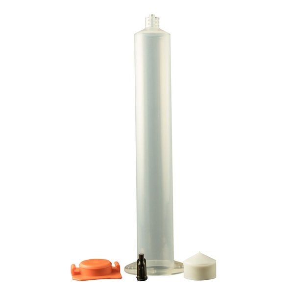 Jensen 50 cc Air Barrel, White PE Stopper, Cap Kit - Box15