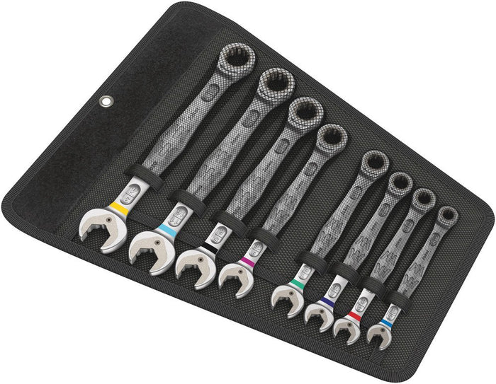 Wera Joker Ratcheting Combination Wrench Set Imperial 8 Pce 020012