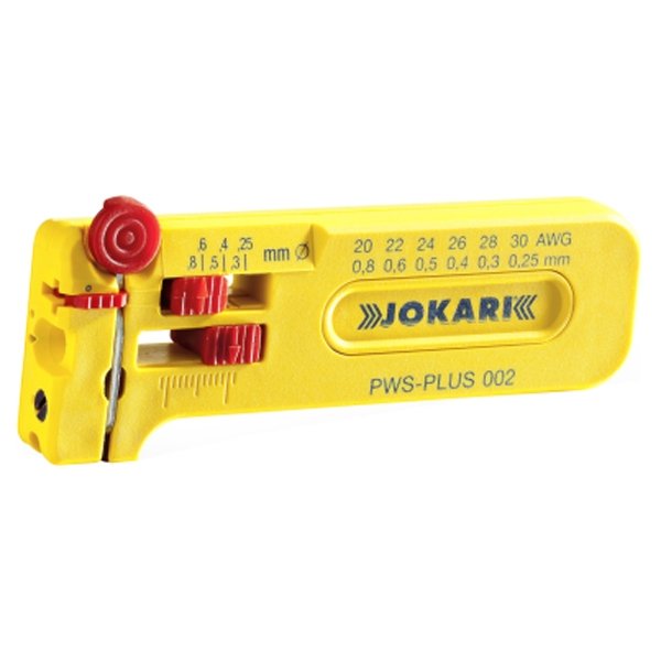 Jokari Precision Stripper for AWG 30 to 20 (0.25 - 0.80 mm Ã˜)