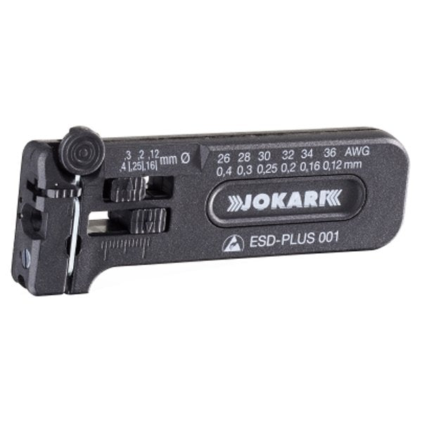 Jokari ESD Precision Stripper for AWG 36 to 26 (0.12 - 0.40 mm Ã˜)