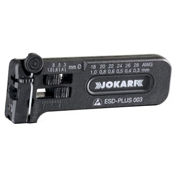 Jokari ESD Precision Stripper for AWG 28 to 18 (0.30 - 1.00 mm Ã˜)
