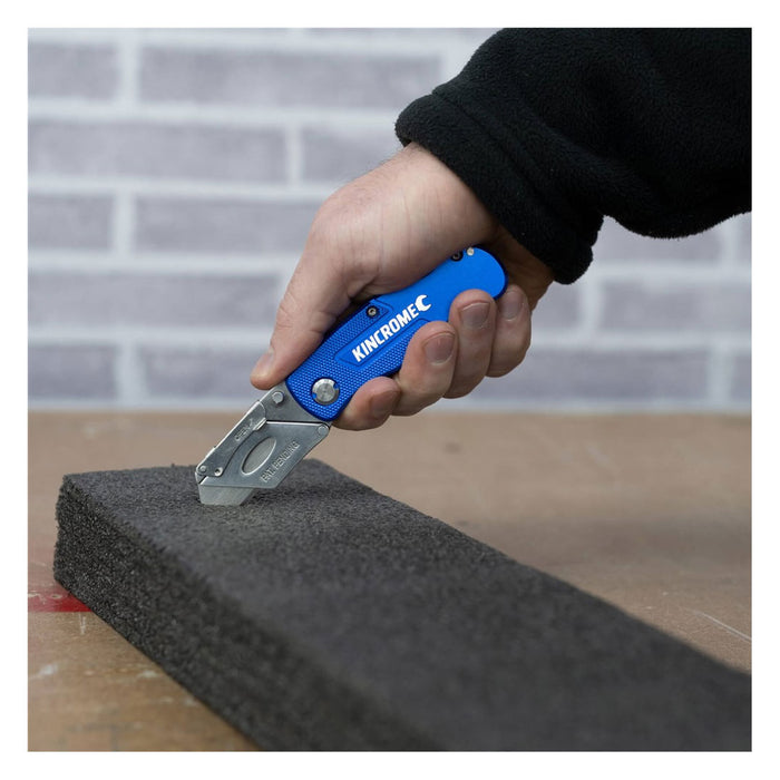 Kincrome Folding Utility Knife Set 2 Piece Lock-Back