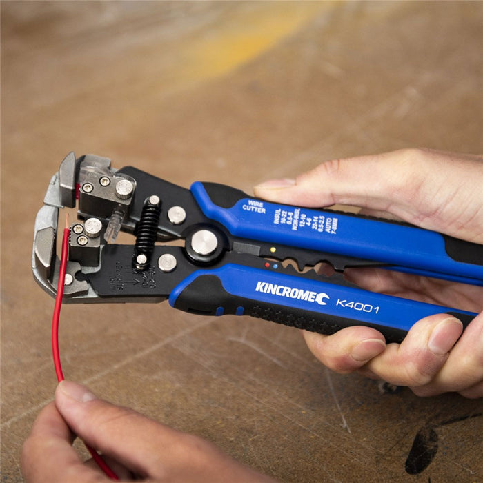 Kincrome Automatic Wire Stripper With Crimper 200mm (8