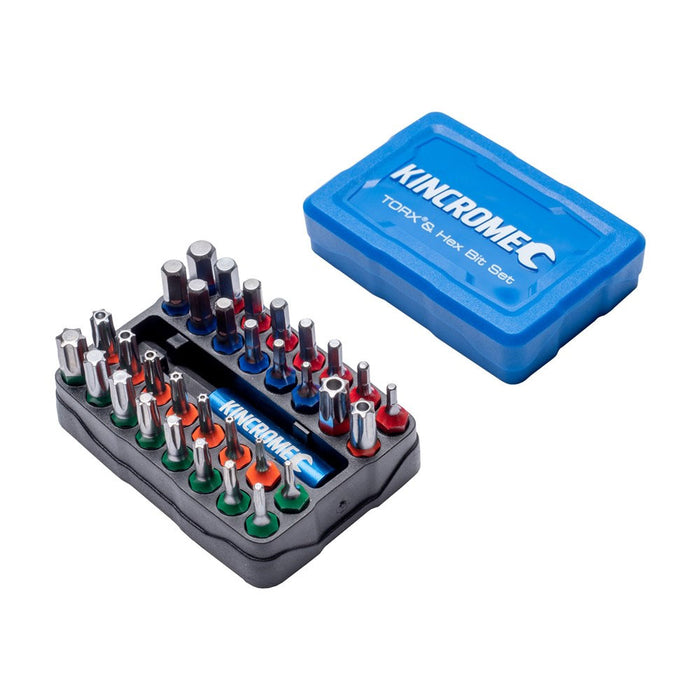 Kincrome Torx Hex Bit & Holder Set 33 Piece