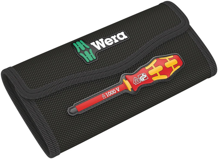 Wera VDE 7 Pce Slotted/Pozi Interchangeable Screwdriver Set 003472