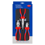 Knipex 3 Pce Plier & Cutter Assembly Set 00 20 11