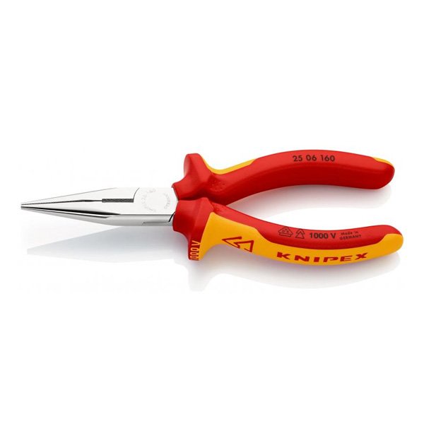 Knipex 160mm 1000V Snipe Nose Pliers 