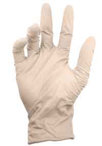 Latex Gloves, Box 100