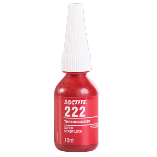 Loctite 222, Screw Lock Low Strength Threadlocker, 10ml
