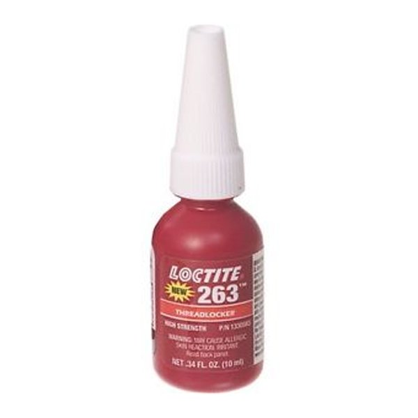 Loctite 263, Stud Lock High Strength Threadloccker, 10ml