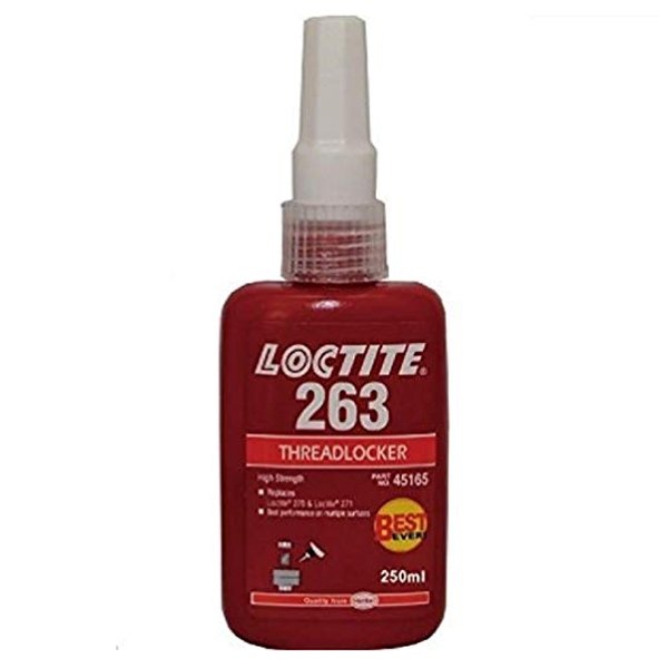 Loctite 263, Stud Lock High Strength Threadlocker, 250ml