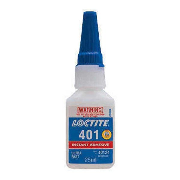 Loctite 401, Medium Strength Viscosity Fast Curing Instant Adhesive, 25ml