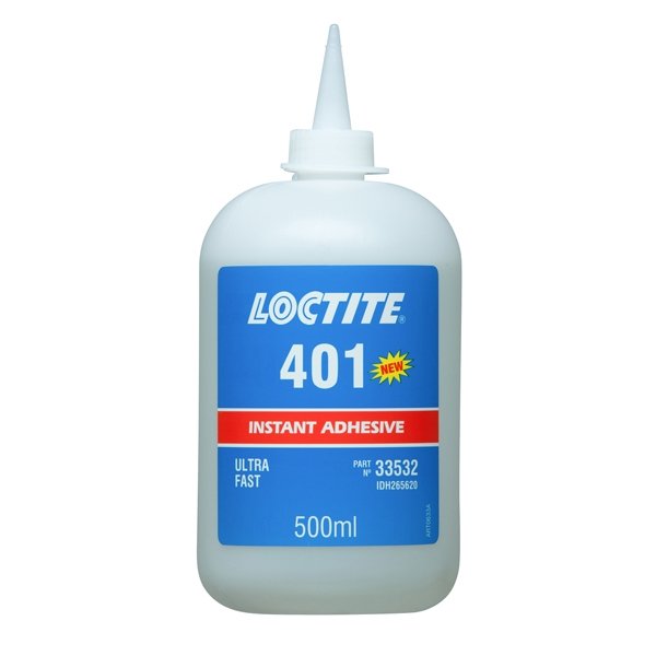 Loctite Instant Adhesive 500ml Transparent 20-60s Curing Time Metal, Plastic and Rubber Surfaces