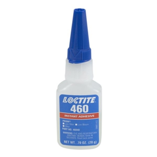 Loctite 460, Medium Viscosity Low Odour/Bloom Instant Adhesive, 25ml