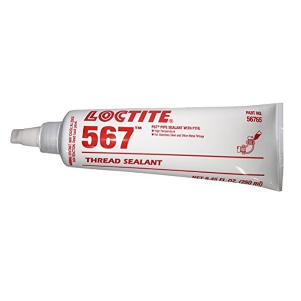 Loctite 567, High Temp Controlled Strength Master Pipe Thread Sealant, 250ml
