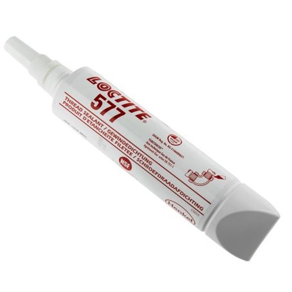 Loctite 577, High Pressure Medium Strength Fast Cure Pipe Thread Sealant, 250ml