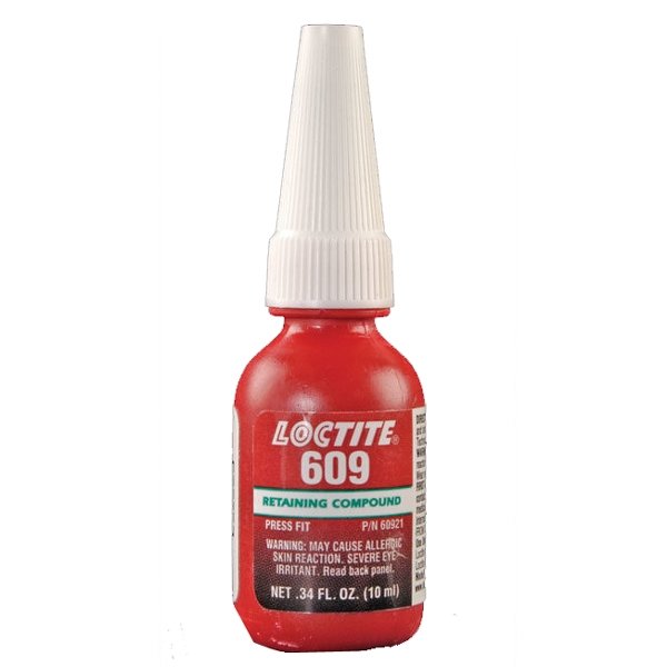 Loctite 609, Medium/High Strength Retaining Compound, 10ml