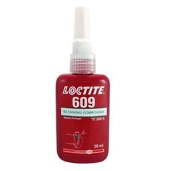 Loctite 609, Medium/High Strength Retaining Compound, 50ml
