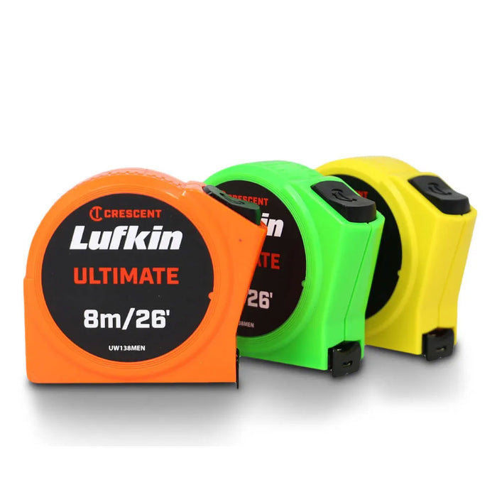 Crescent Lufkin Measuring Tape Ultimate 8m/26' x 19mm