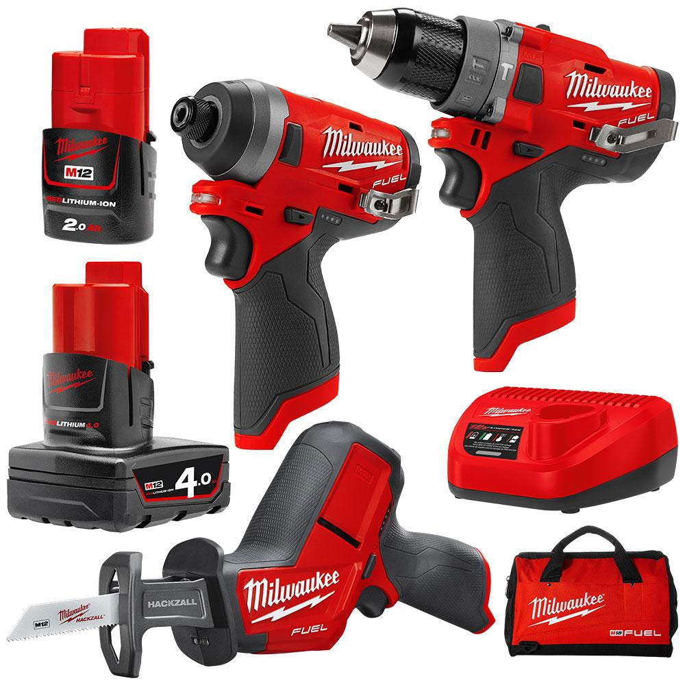 Milwaukee M12 FUEL 3Pce Combo Kit For Sale Online – Mektronics