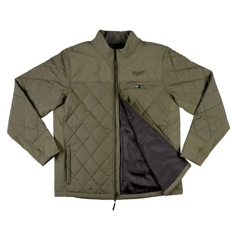 Milwaukee M12 Axis Heated Jacket (Olive Green) For Sale Online Mektronics