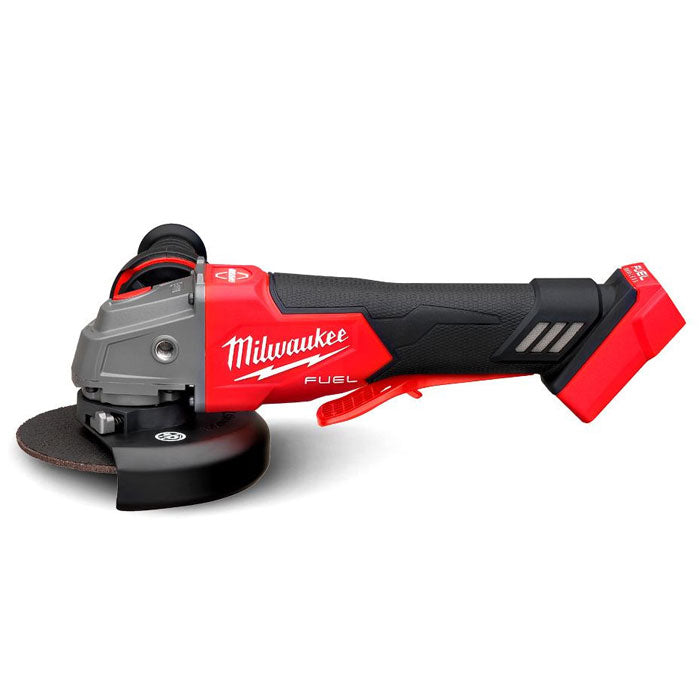 Milwaukee M18 FUEL™ 125 mm (5in) Braking Angle Grinder with Deadman Paddle Switch (Tool Only)
