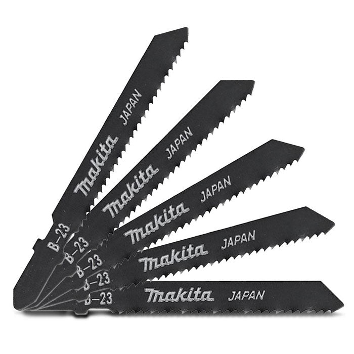 Makita Jigsaw Blade B-23 50mm x 14TPI Bayonet Type 5Pk
