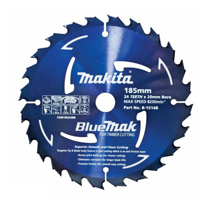 Makita TCT Saw Blade 190mm X 20 X 24T