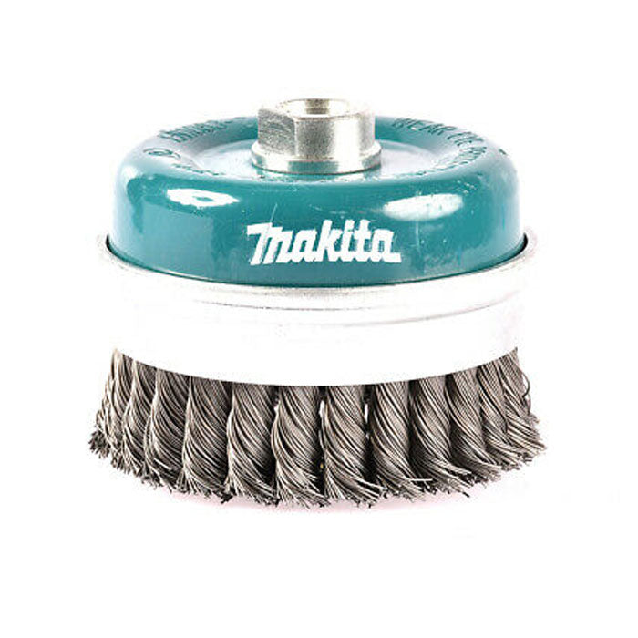 Makita Knot Cup Wire Brush 100mm Dia 14 X 2mm