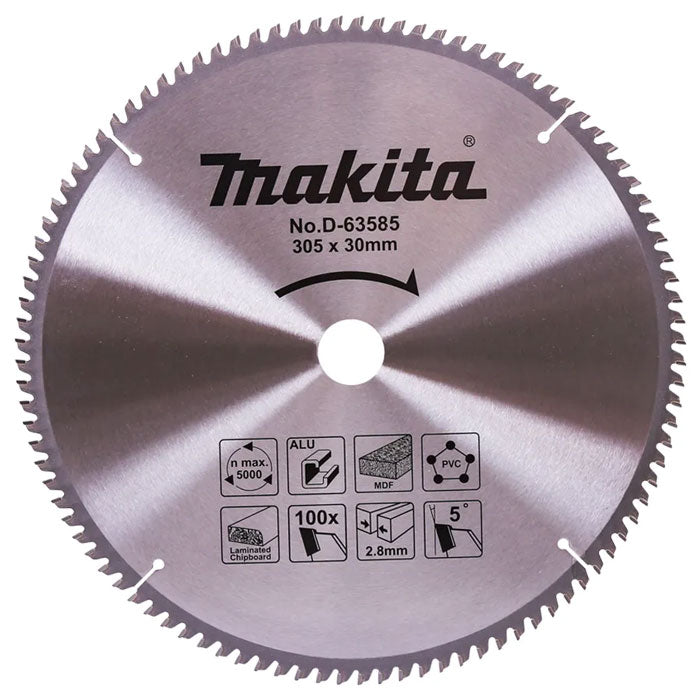 Makita Multi Cut TCT Saw Blade 305mm X 30 x 100T