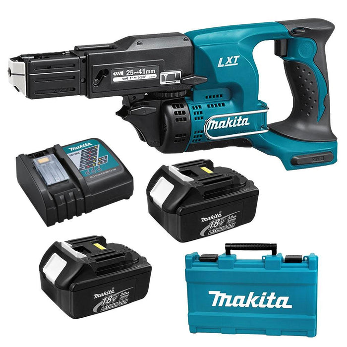 Makita 18V Cordless Autofeed Screwdriver Kit